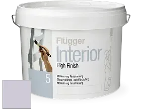 Краска Flugger Interior High Finish 5 матовая акриловая краска-грунт цвет 5443 
