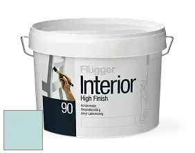 Краска Flugger Interior High Finish 90 акриловая глянцевая эмаль цвет NCS S 1015-B50G 