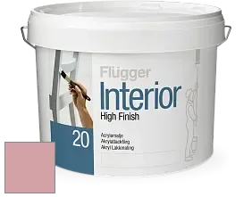 Краска Flugger Interior High Finish 20 акриловая полуматовая эмаль цвет 2415 