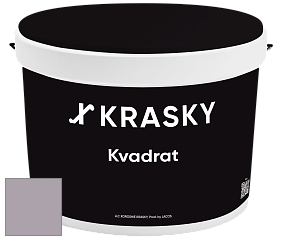Краска X2B Kvadrat X Krasky матовая краска для потолков глубокого чёрного цвета цвет NCS S 3010-R40B 