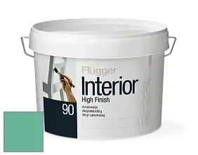 Краска Flugger Interior High Finish 90 акриловая глянцевая эмаль цвет NCS S 2040-B90G 