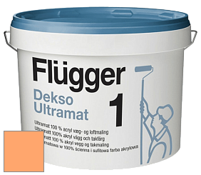 Краска Flugger Dekso 1 ультраматовая краска цвет NCS S 0550-Y40R 