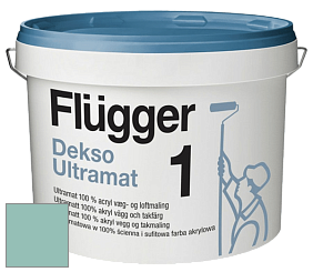 Краска Flugger Dekso 1 ультраматовая краска цвет NCS S 2020-B70G 
