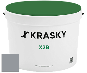 Краска X2B X Krasky глубокоматовая краска для потолков цвет NCS S 4005-R80B 