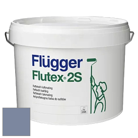 Краска Flugger Flutex 2S глубоко матовая краска цвет NCS S 4020-R70B 