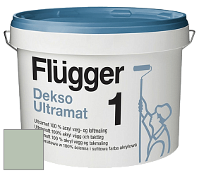Краска Flugger Dekso 1 ультраматовая краска цвет NCS S 2010-G20Y 