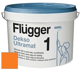 Краска Flugger Dekso 1 ультраматовая краска цвет NCS S 0585-Y40R 