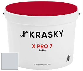 Краска X Pro 7 X Krasky матовая краска для стен и потолков цвет 5495 