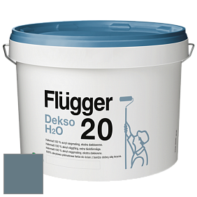 Краска Flugger Dekso H2O 20 полуматовая краска цвет 4477 