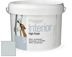 Краска Flugger Interior High Finish 5 матовая акриловая краска-грунт цвет NCS S 1505-B50G 