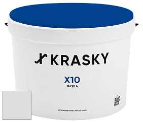 Краска X10 X Krasky шелковисто-матовая краска для стен и потолков цвет 5432 