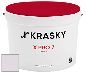 Краска X Pro 7 X Krasky матовая краска для стен и потолков цвет NCS S 1005-R30B 