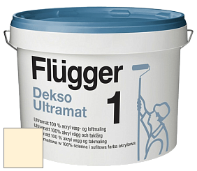Краска Flugger Dekso 1 ультраматовая краска цвет 1341 