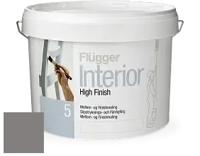 Краска Flugger Interior High Finish 5 матовая акриловая краска-грунт цвет NCS S 5502-R 