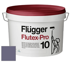Краска Flugger Flutex Pro 10 матовая моющаяся краска цвет RAL 4012 
