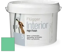 Краска Flugger Interior High Finish 5 матовая акриловая краска-грунт цвет NCS S 1050-G 