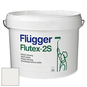 Краска Flugger Flutex 2S глубоко матовая краска цвет NCS S 0502-Y80R 