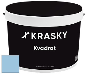 Краска X2B Kvadrat X Krasky матовая краска для потолков глубокого чёрного цвета цвет NCS S 1030-R90B 