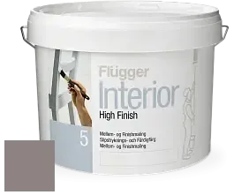 Краска Flugger Interior High Finish 5 матовая акриловая краска-грунт цвет NCS S 5005-R 