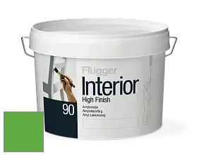 Краска Flugger Interior High Finish 90 акриловая глянцевая эмаль цвет NCS S 1075-G20Y 
