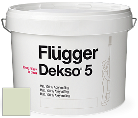 Краска Flugger Dekso 5 матовая краска цвет 3522 