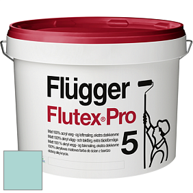 Краска Flugger Flutex Pro 5 матовая краска цвет NCS S 1020-B50G 