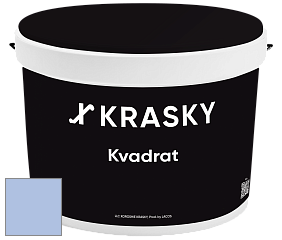 Краска X2B Kvadrat X Krasky матовая краска для потолков глубокого чёрного цвета цвет NCS S 1030-R70B 