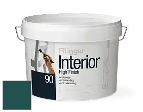 Краска Flugger Interior High Finish 90 акриловая глянцевая эмаль цвет NCS S 6530-B50G 