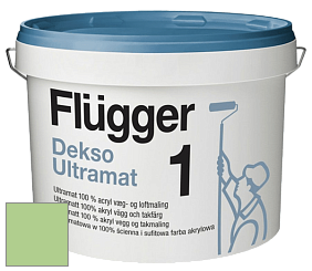 Краска Flugger Dekso 1 ультраматовая краска цвет NCS S 1040-G30Y 