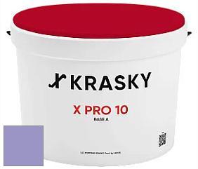 Краска X Pro 10 X Krasky матовая краска для стен и потолков цвет NCS S 2040-R60B 