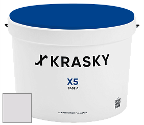 Краска X5 X Krasky матовая краска для стен и потолков цвет 5432 