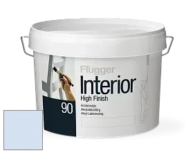 Краска Flugger Interior High Finish 90 акриловая глянцевая эмаль цвет 2461 