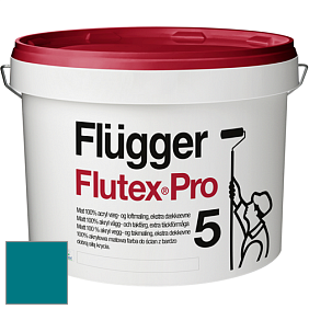 Краска Flugger Flutex Pro 5 матовая краска цвет NCS S 4050-B20G 