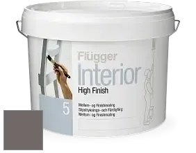Краска Flugger Interior High Finish 5 матовая акриловая краска-грунт цвет NCS S 6502-Y80R 
