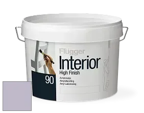 Краска Flugger Interior High Finish 90 акриловая глянцевая эмаль цвет 5445 