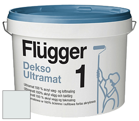 Краска Flugger Dekso 1 ультраматовая краска цвет 5531 