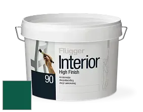 Краска Flugger Interior High Finish 90 акриловая глянцевая эмаль цвет NCS S 5540-B90G 