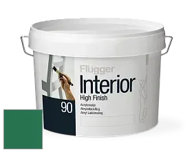 Краска Flugger Interior High Finish 90 акриловая глянцевая эмаль цвет NCS S 4050-G 