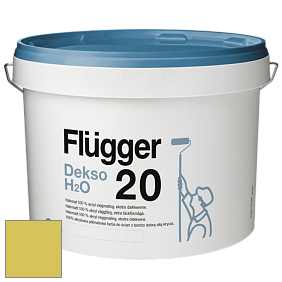Краска Flugger Dekso H2O 20 полуматовая краска цвет 2317 