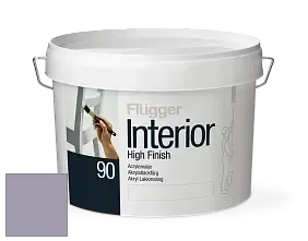 Краска Flugger Interior High Finish 90 акриловая глянцевая эмаль цвет 5446 