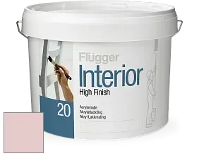 Краска Flugger Interior High Finish 20 акриловая полуматовая эмаль цвет 3402 