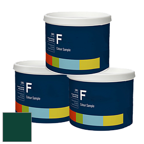 Краска F Color Sample образец цвета цвет RAL 6005 