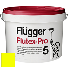 Краска Flugger Flutex Pro 5 матовая краска цвет RAL 1026 