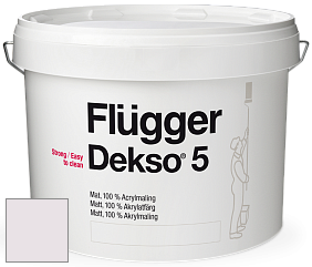 Краска Flugger Dekso 5 матовая краска цвет 4412 