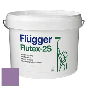 Краска Flugger Flutex 2S глубоко матовая краска цвет NCS S 3040-R50B 