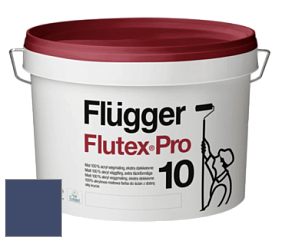 Краска Flugger Flutex Pro 10 матовая моющаяся краска цвет 2468 