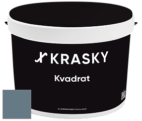 Краска X2B Kvadrat X Krasky матовая краска для потолков глубокого чёрного цвета цвет 4477 
