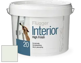 Краска Flugger Interior High Finish 20 акриловая полуматовая эмаль цвет 4521 