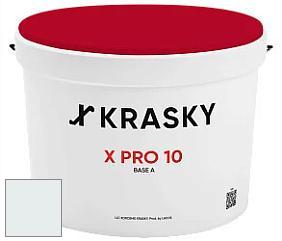 Краска X Pro 10 X Krasky матовая краска для стен и потолков цвет NCS S 0502-B50G 