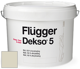 Краска Flugger Dekso 5 матовая краска цвет 4315 